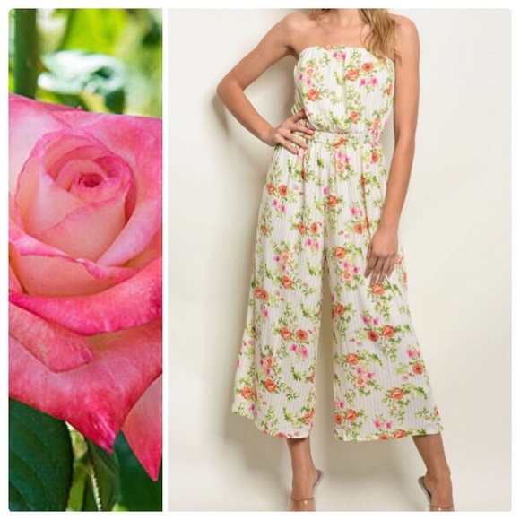 Floral Affairs Lounge Jumpsuit - Picture 2 of 7